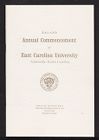Program of the Sixty-Sixth Annual Commencement of East Carolina University 